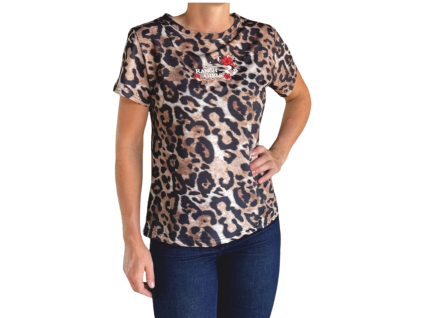 Dámské tričko "LAURIE" leopard