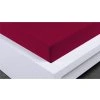 12374 jersey prosteradlo exclusive jednoluzko bordo 90x200 cm