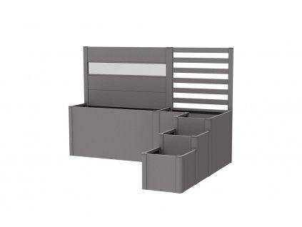 Biohort DaVinci truhlikovy system Treppe V2L sedy kremen 9003414173491