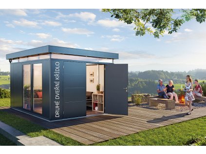 52045 druhe dverni kridlo Biohort CasaNova tmave sede