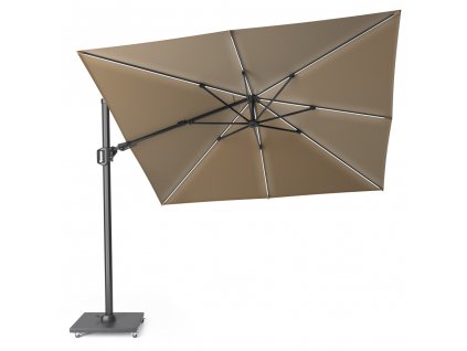 nahradni latka vrchlik 7125E free arm parasol Challenger Glow T2 3x3 taupe bent Platinum 8717591777960