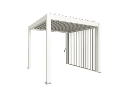 Biohort pergola postranni bocni zaluzie bile 3x3 9003414946842