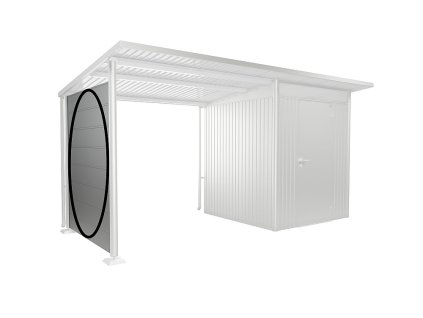 15058 Biohort AvantGarde A1 postranni stena stribrna