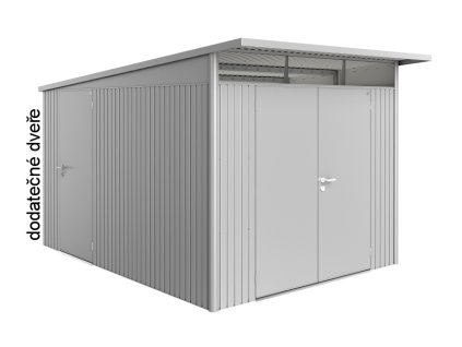 23. Biohort AvantGarde dodatečné jednokřídlé dveře- stříbrné