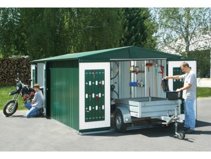 Europa domek pridavne dodatecne dvere zelene