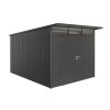 zahradni domek biohort avantgarde A8 antracit 17089
