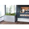Biohort Belvedere MINI vyvyseny truhlik stribrny