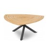 zahradni jidelni stul hlinik teak hartman triangular 6100096