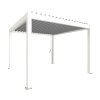 4 Biohort pergola bioklimaticka 3 5x3 5 bila stribrna elektricka 9003414947740