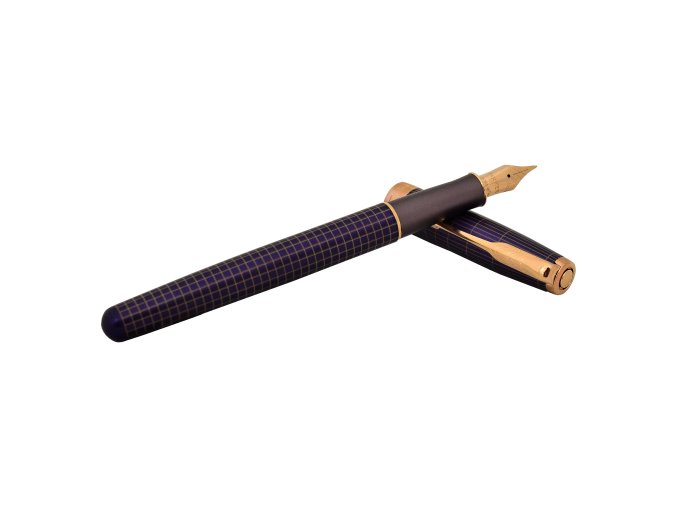 Parker Sonnet Purple Chiselled PGT - plnicí pero