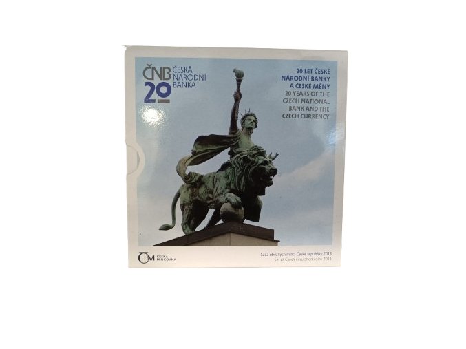 Sada oběžných mincí 2013 - 20 Let Národní Banky
