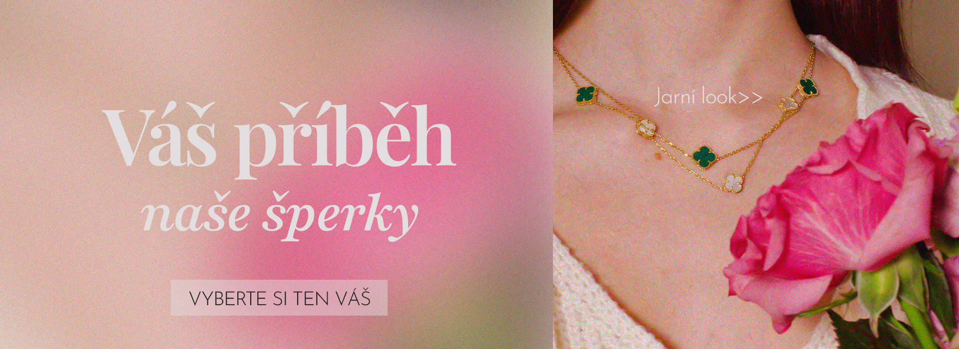 Naše šperky - Zlatý náhrdelník