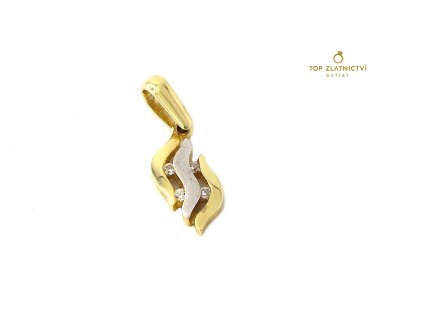 Zlatý přívěsek 1.33g