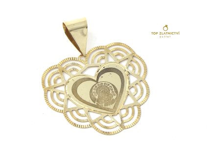 Zlatý přívěsek 10.24g
