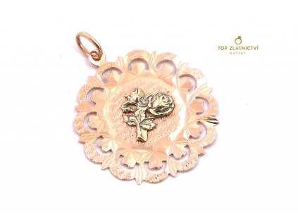 Zlatý přívěsek 2.66g