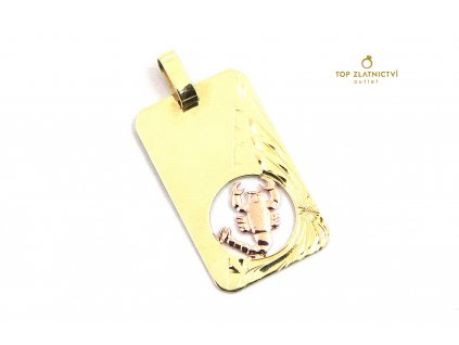 Zlatý přívěsek 2.26g