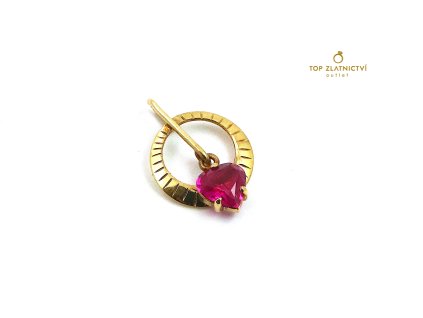 Zlatý přívěsek 1.38g - zlomkové zlato