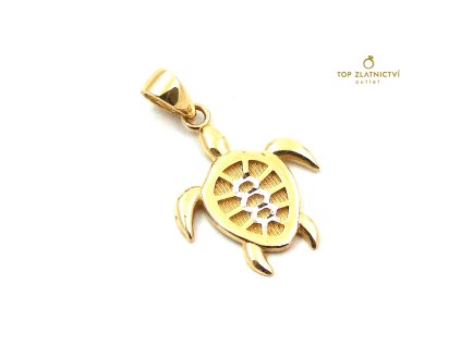 Zlatý přívěsek 1.28g