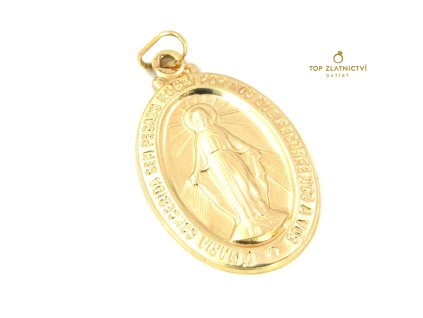 Zlatý přívěsek 3.86g