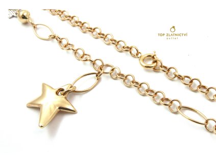 Zlatý náhrdelník 18.54g