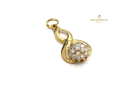 Zlatý přívěsek 3.11g