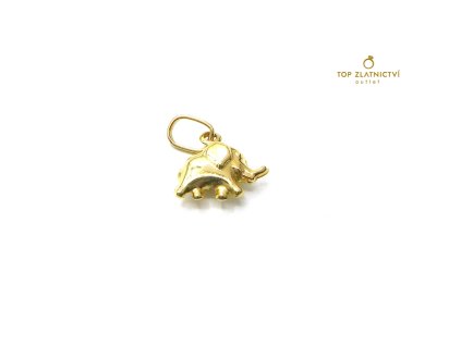 Zlatý přívěsek 1.23g