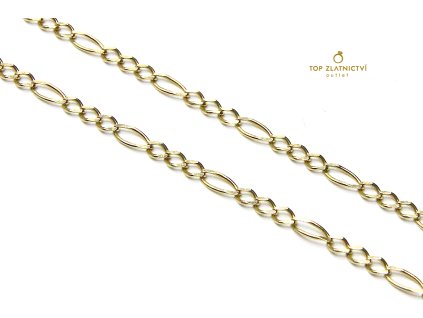 Zlatý řetízek 4.72g