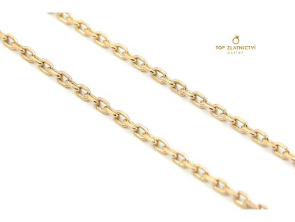 Zlatý řetízek 3.43g