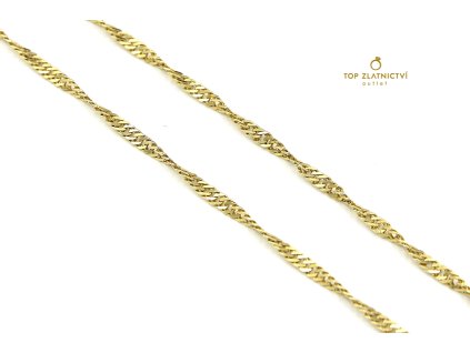 Zlatý řetízek 5.49g
