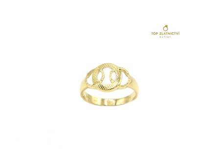 Zlatý prsten 1.70g
