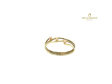 Zlatý prsten 1.37g