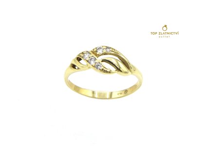 Zlatý prsten 1.78g