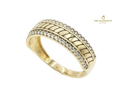 Zlatý prsten 2.76g