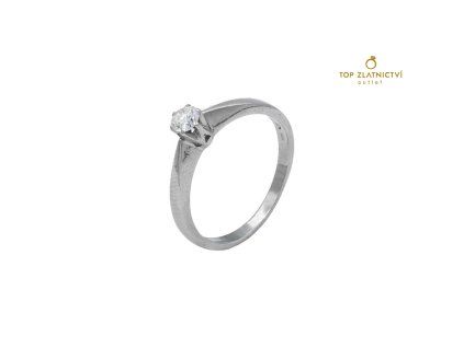 Zlatý prsten s diamantem 2.78g