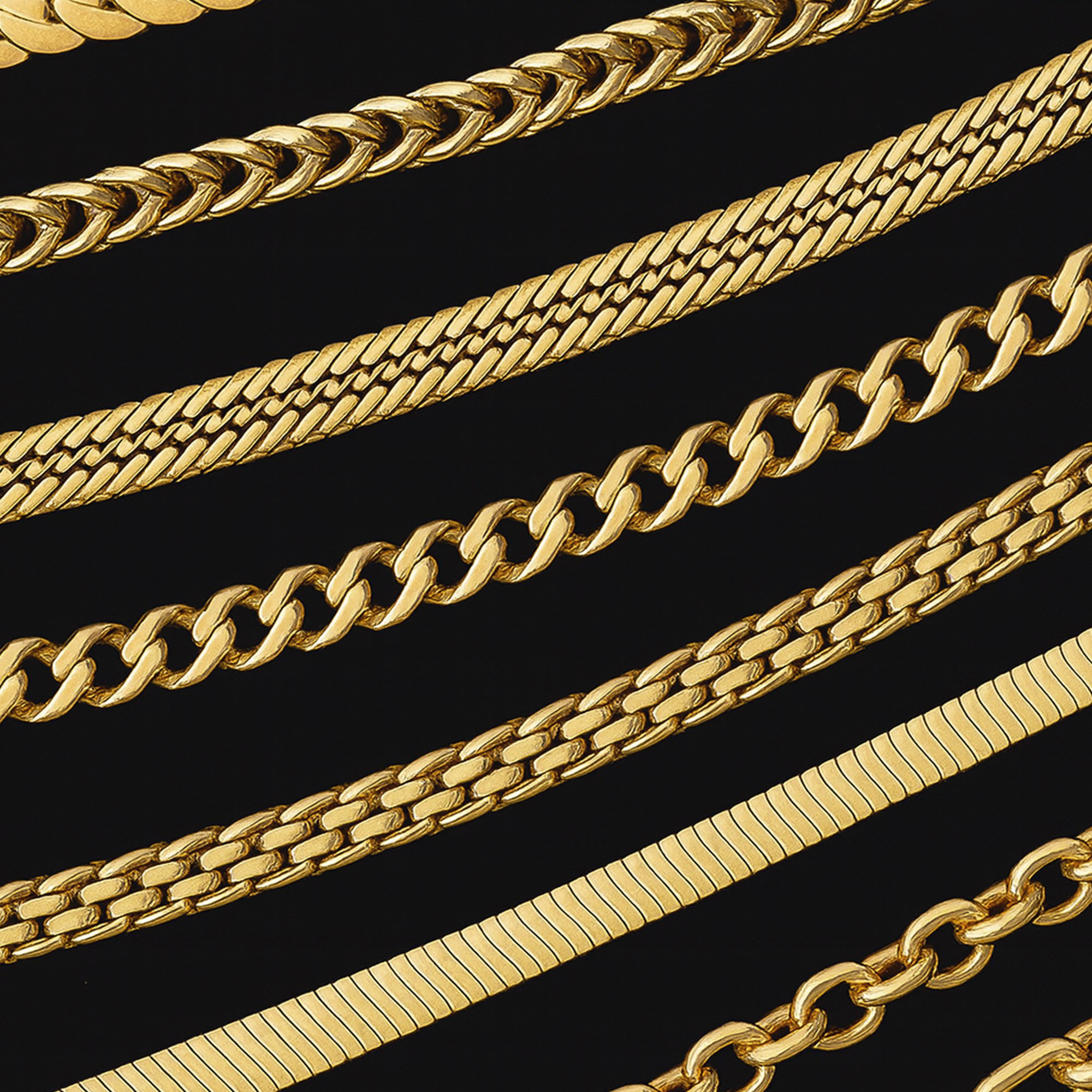 Vazby - vzory řetízků