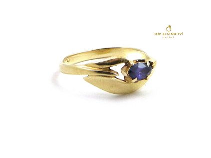 100006 zlaty prsten 2 28g