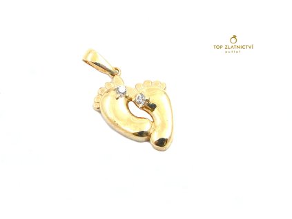 101764 zlaty privesek 1 54g