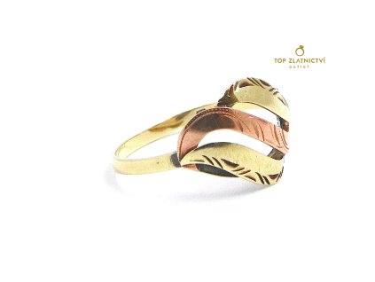 102757 zlaty prsten 2 18g