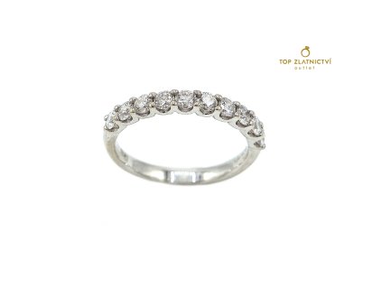 Zlatý prsten s diamanty 2.65g