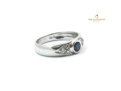 103282 zlaty prsten s diamanty 3 36g