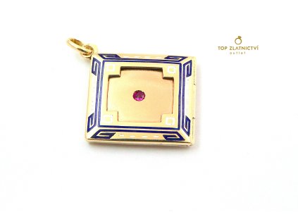 103870 zlaty privesek 9 09g