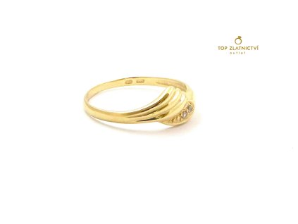 104251 zlaty prsten 2 19g