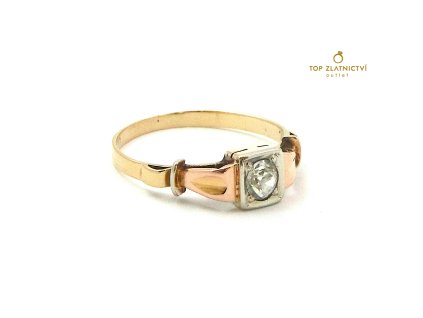 104254 zlaty prsten 2 16g