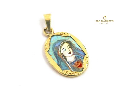 104875 zlaty privesek 2 44g