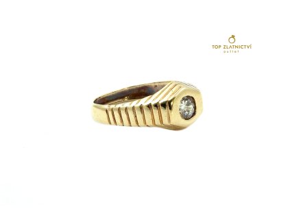 105736 zlaty prsten 3 76g