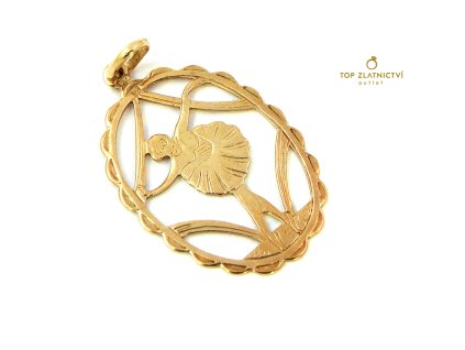 105973 zlaty privesek 2 09g