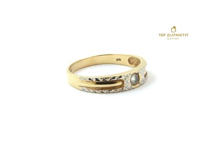 106252 zlaty prsten 2 48g
