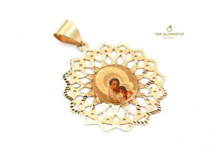 107836 zlaty privesek 4 17g