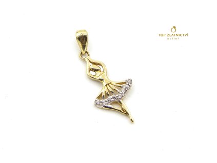 Zlatý přívěsek 0.96g