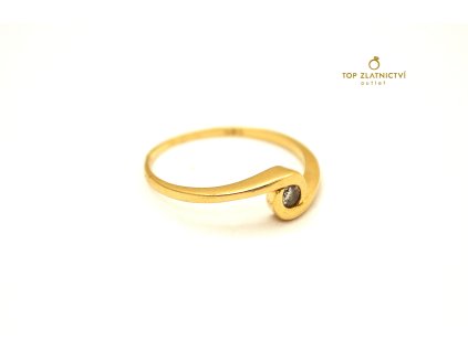 109552 zlaty prsten 1 63g